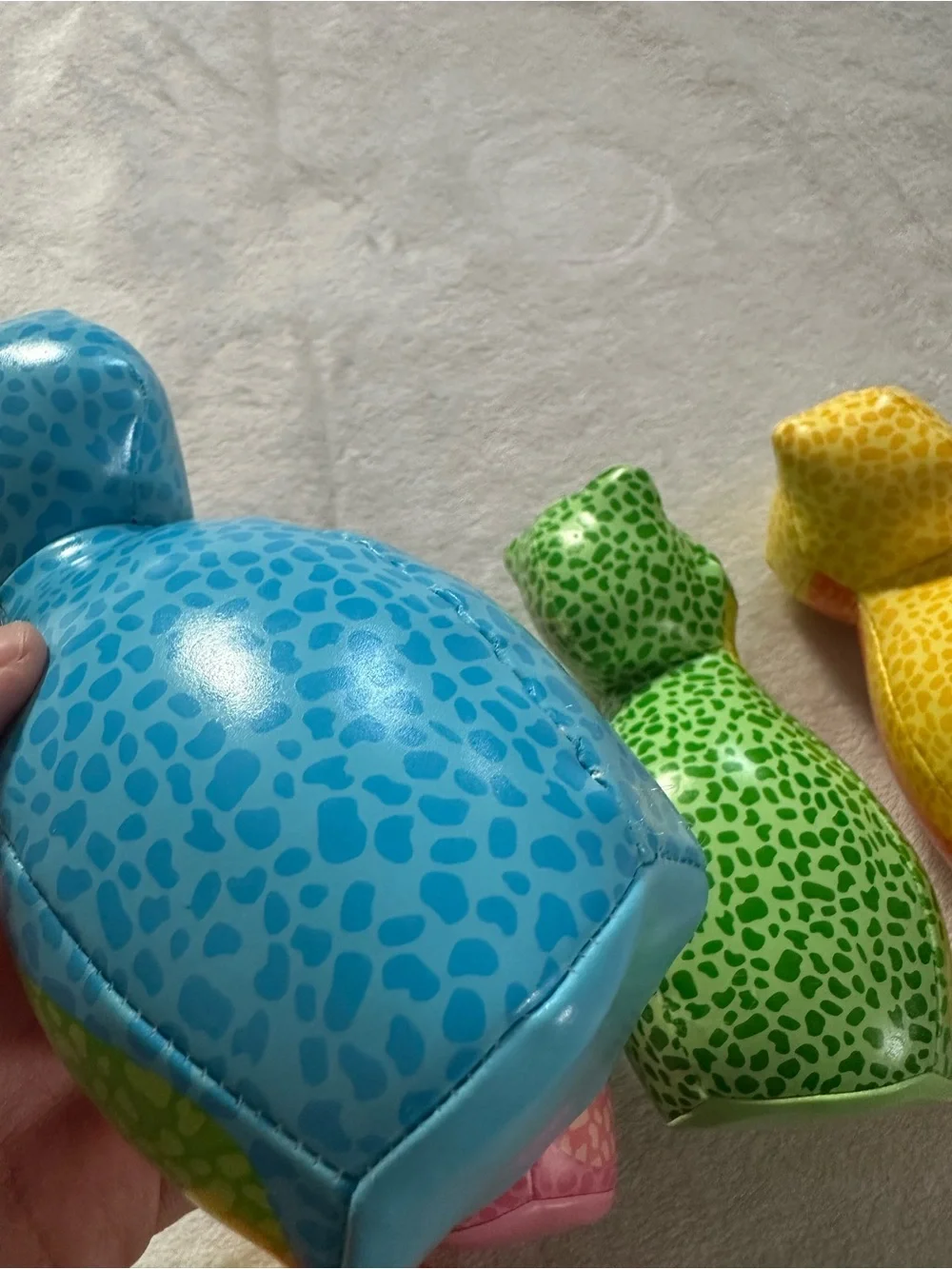 Lakeshore Baby Bowling Set Dinosaur Pins Dino Colorful Soft